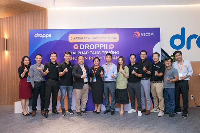 Droppii với sự đồng hành của Hiệp hội Thương mại Điện tử Việt Nam (VECOM) tổ chức thành công sự kiện kết nối đối tác: Giải pháp tăng trưởng cho sản phẩm tư vấn