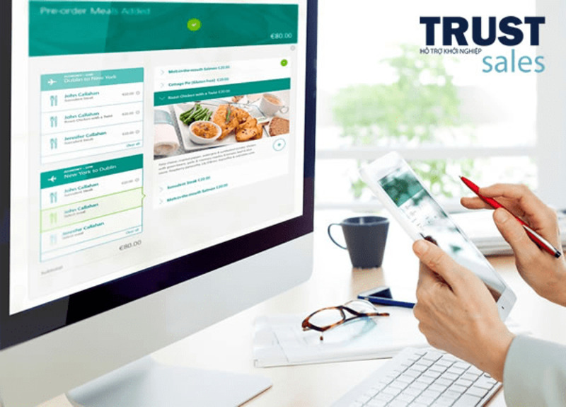 phần mềm quản lý bán hàng miễn phí - TrustSales