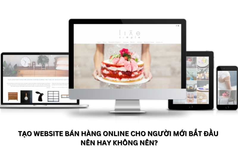 tạo website bán hàng online cho người mới bắt đầu