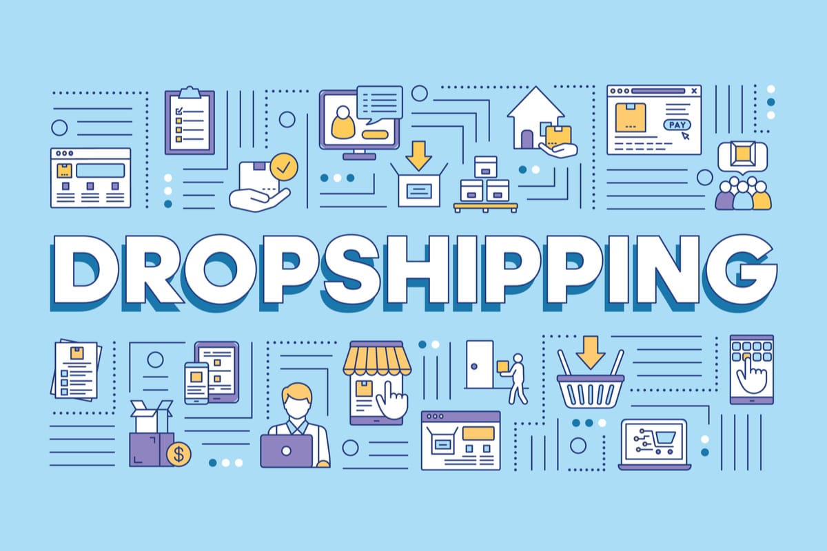 Dropshipping là hình thức kiếm tiền online không cần dùng vốn