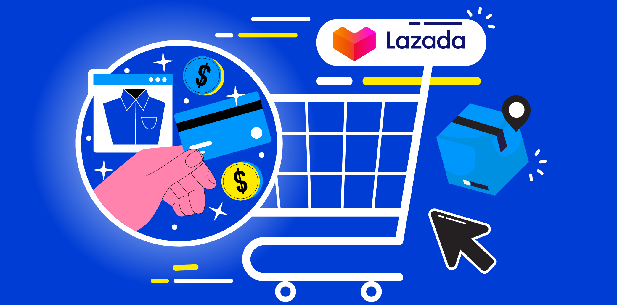 Lazada là sàn thương mại điện tử sở hữu nhiều lượt truy cập