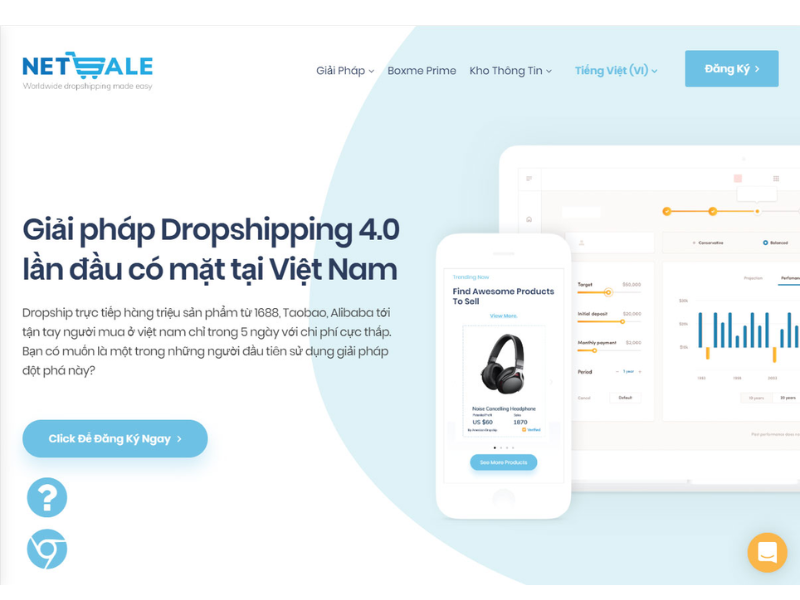 các nền tảng dropshipping uy tín