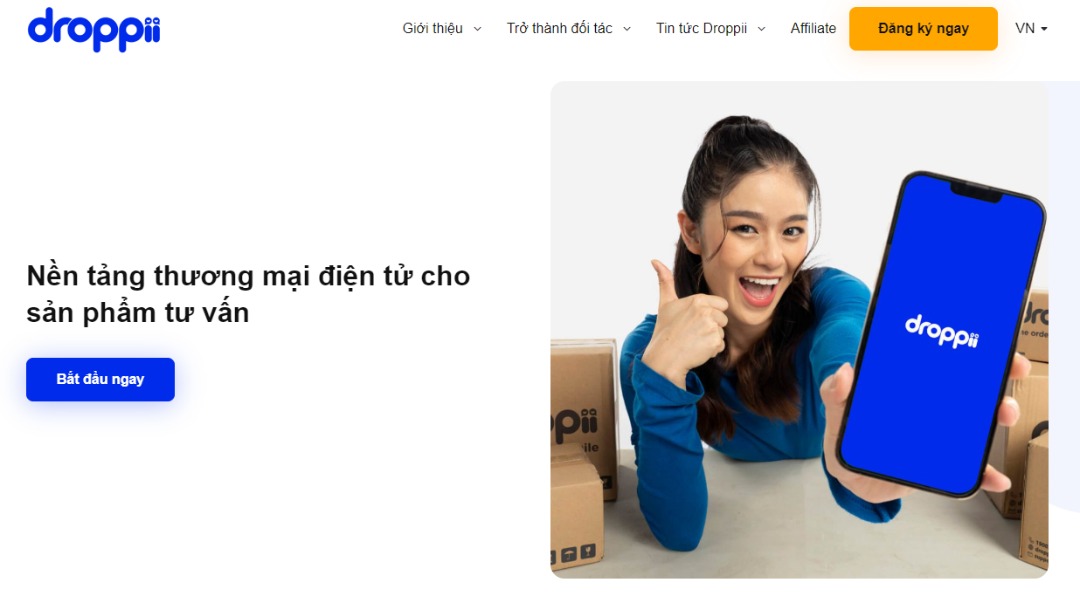 các nền tảng dropshipping uy tín