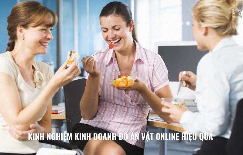 kinh doanh đồ ăn vặt online