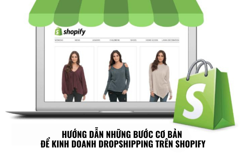 kinh doanh dropship trên shopify