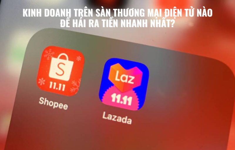 kinh doanh trên sàn thương mại điện tử