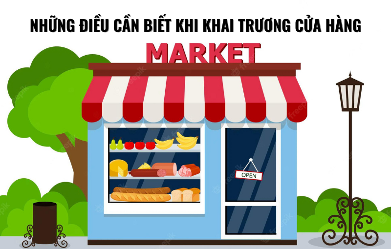 khai trương cửa hàng