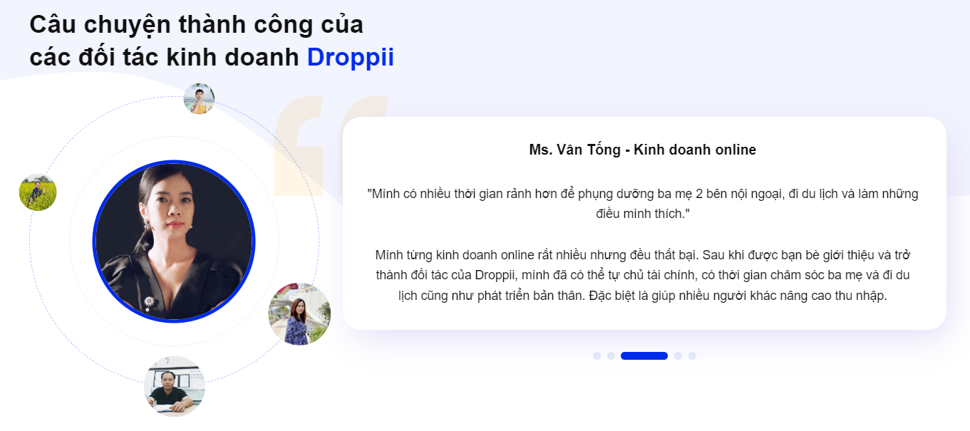 Đối tác kinh doanh của Droppii
