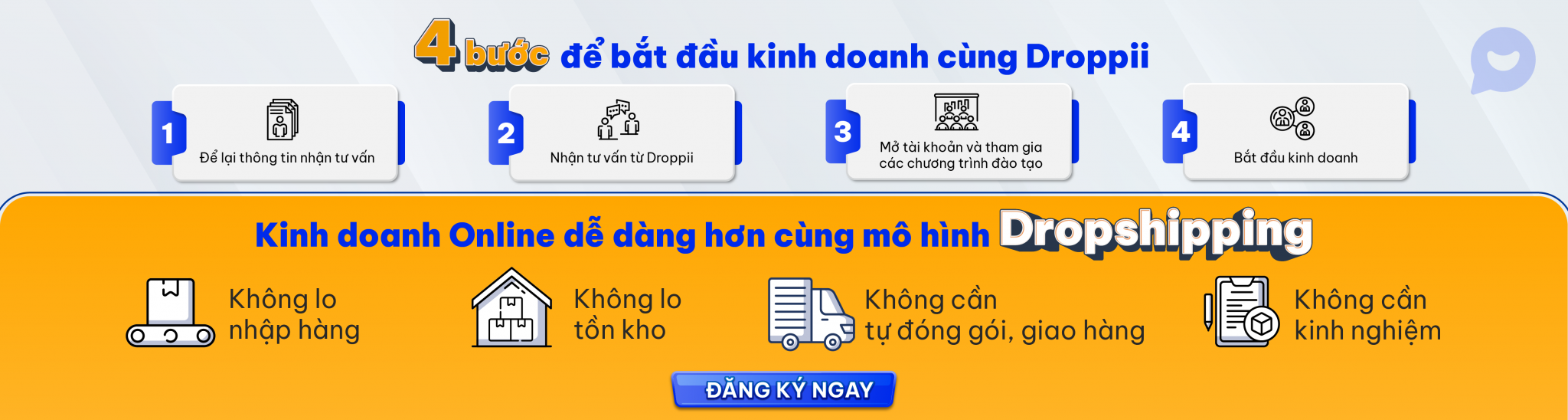 Đồng hành cùng Droppii