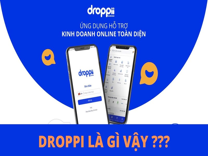 Droppii sàn thương mại điện tử kinh doanh đa mặt hàng