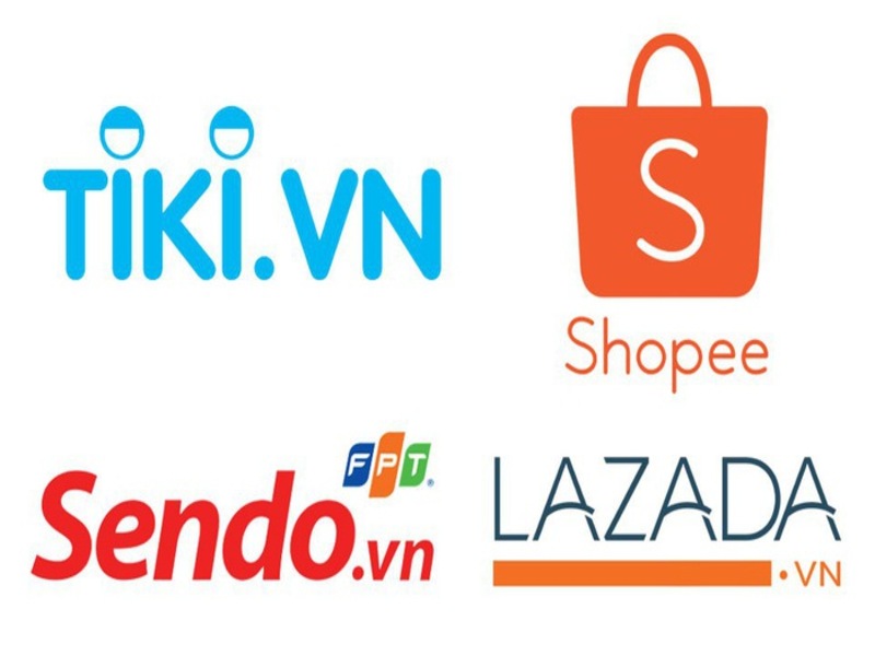 Sử dụng các nền tảng thương mại điện tử như Shopee, Lazada, Tiki,... là một cách hiệu quả để bán mỹ phẩm.