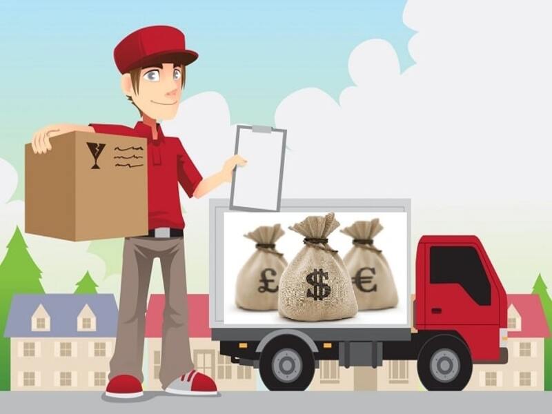 Thanh toán chi phí shipper qua thanh toán trực tuyến như Momo, Zalo Pay, VNPAY,..