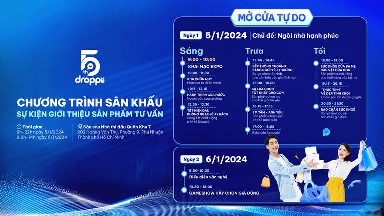 Sự kiện xúc tiến thương mại điện tử của Droppii 