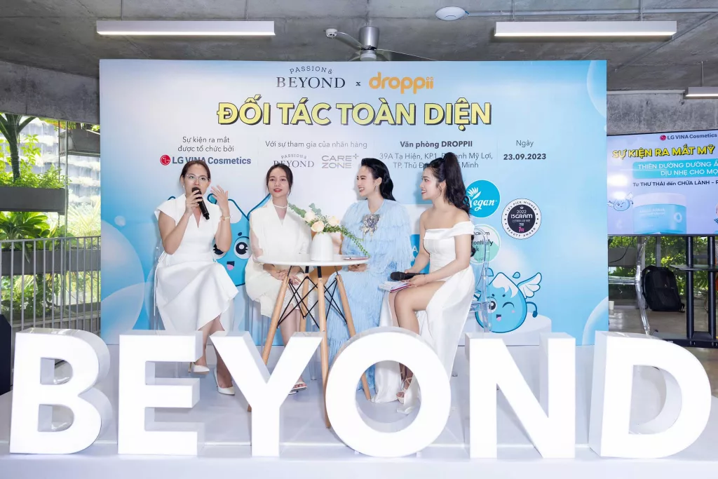 Angela Phương Trinh tham dự sự kiện ra mắt dòng sản phẩm BEYOND tại DROPPI