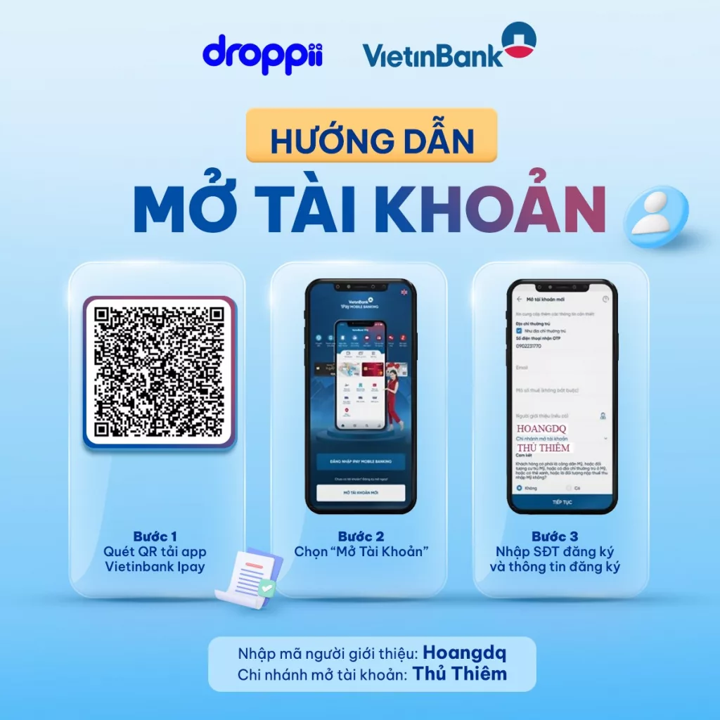 11/2023: Droppii hợp tác cùng Vietinbank ra mắt Thẻ ghi nợ với nhiều ưu đãi độc quyền