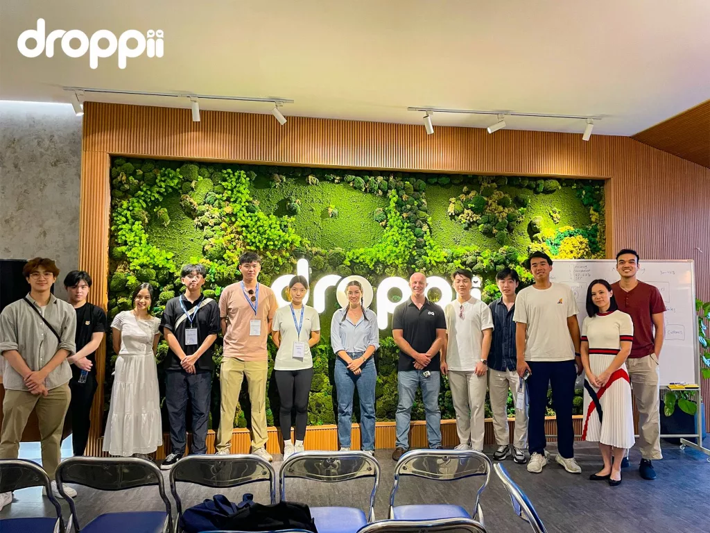 Droppii đón tiếp sinh viên Trường Đại học Hồng Kông đến tham quan và học tập