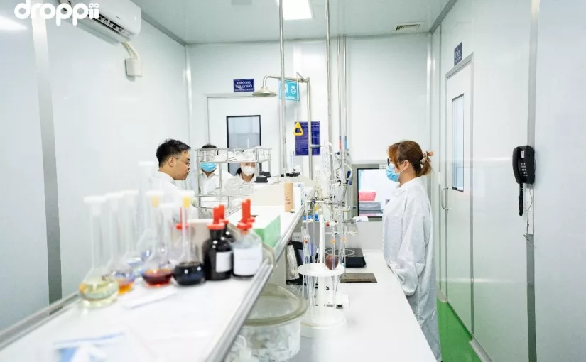 Droppii dùng phòng lab kiểm soát chất lượng sản phẩm-1