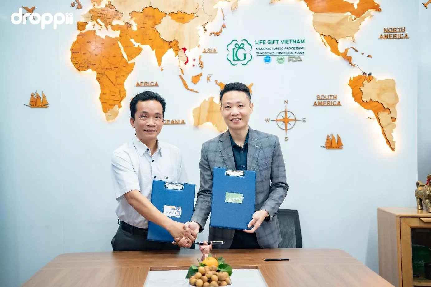 Droppii dùng phòng lab kiểm soát chất lượng sản phẩm