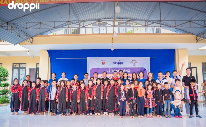 Droppii trao tặng 2 phòng tin học cho học sinh tỉnh Lai Châu, Điện Biên