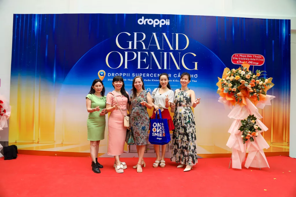 Droppii SuperCenter Cần Thơ – Bước tiến chiến lược mới của Droppii trong hành trình gia tăng trải nghiệm khách hàng