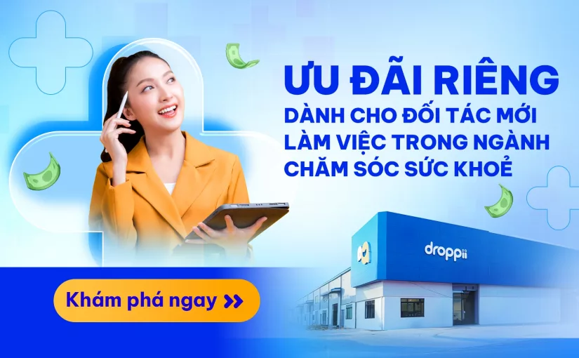 Ưu đãi đặc biệt cho đối tác y dược sĩ